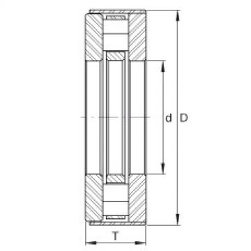 Axial cylindrical roller bearings - RCT27-B