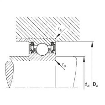 Deep groove ball bearings - 61819-2RZ-Y