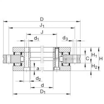 Axial/radial bearings - YRT100