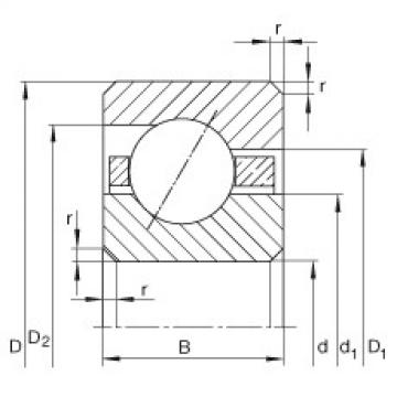 Thin section bearings - CSEG100