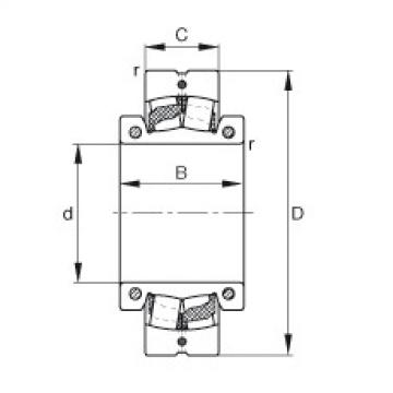 Spherical roller bearings - 222S.207