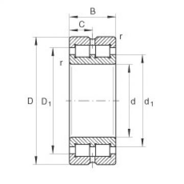 Cylindrical roller bearings - SL014836