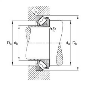 Axial spherical roller bearings - 29322-E1-XL