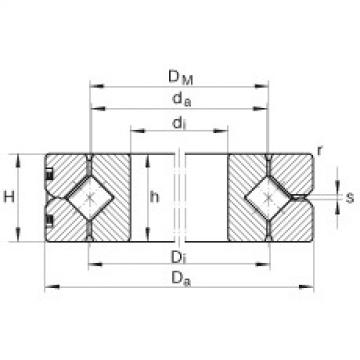 Crossed roller bearings - SX011818