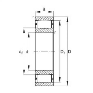 Toroidal roller bearings - C2217-XL