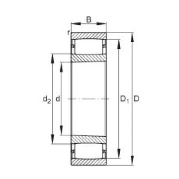 Toroidal roller bearings - C2224-XL-K