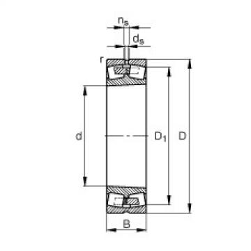 Spherical roller bearings - 230/670-B-K-MB