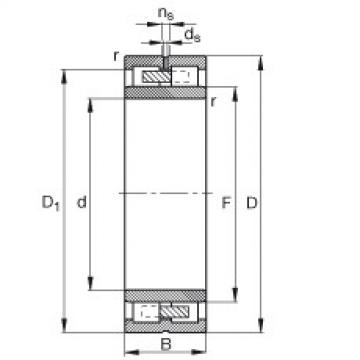 Cylindrical roller bearings - NNU4922-S-M-SP