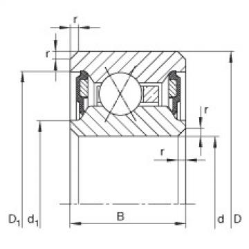 Thin section bearings - CSXU065-2RS