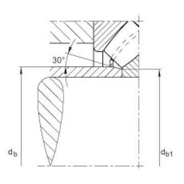 Axial spherical roller bearings - 29330-E1-XL