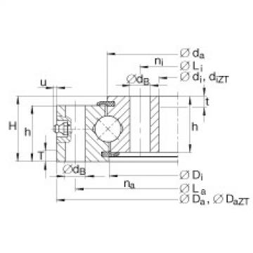 Four point contact bearings - VU140179