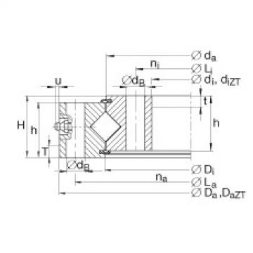 Crossed roller bearings - XU120179