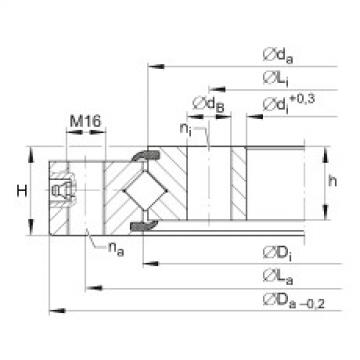 Crossed roller bearings - XU120222