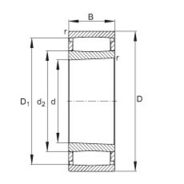 Toroidal roller bearings - C30/800-XL-K-M1B