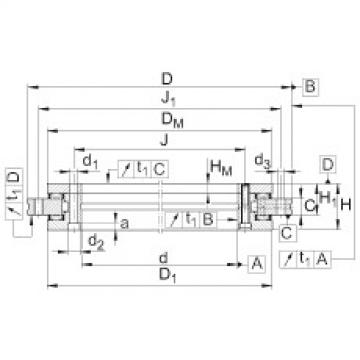 Axial/radial bearings - YRTM150