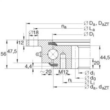 Four point contact bearings - VLI200944-N