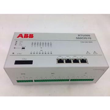 ABB 560CIG10 110-125VDC Remote Terminal Unit  base module 1KGT021600R0001 AS NEW