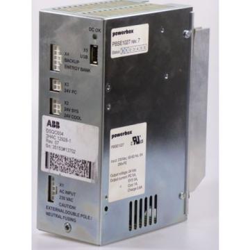 ABB DSQC 604 / DSQC604 3HAC12928-1 Rev. 07 Stromversorgung Power Supply Powerbox