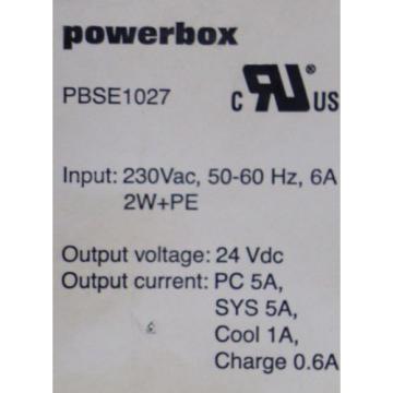 ABB DSQC 604 / DSQC604 3HAC12928-1 Rev. 07 Stromversorgung Power Supply Powerbox