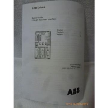 ABB Oy FEN-21 Kit Resolver Interface Module Rev:C New