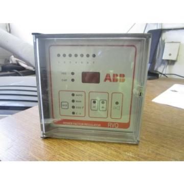 ABB POWER FACTOR REGULATOR RVQ 22252