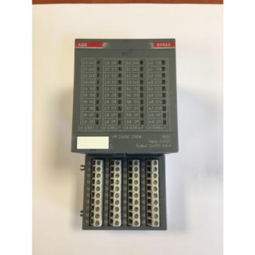 ABB DC522  I/O Module  ( 16  of Digital Configurable I/Os ) with base TU515