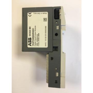 ABB DC522  I/O Module  ( 16  of Digital Configurable I/Os ) with base TU515