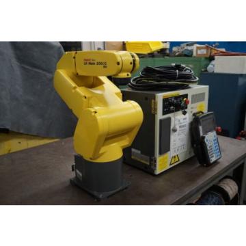 Fanuc LR Mate 200iC/5H Robot w/ R-30iA Mate Control Nachi Motoman Kuka ABB