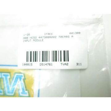 ABB HESG447308R0002 70EA02A INPUT MODULE D514761