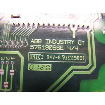 ABB 57619066E ABB 58907944J TYPE NINT-41  INTERFACE BOARD MAIN CIRCUIT