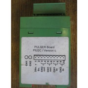 ABB PULSER BOARD CHANNEL RELAY PIU2C VERSION C