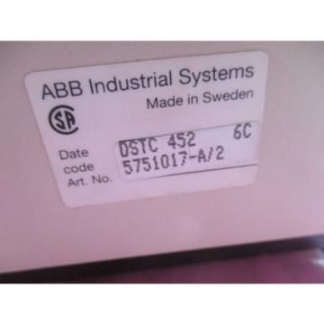 ABB DSTC 452 MODEM FIELDBUS 5751017-A/2 *NEW NO BOX*