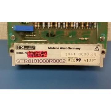 ABB Metrawatt GTR8101000R0002 Control Board