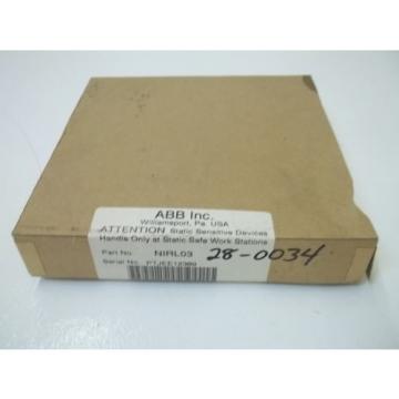 ABB NIRL03 TERMINATION UNIT *NEW IN BOX*