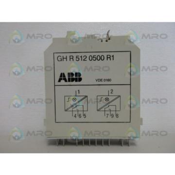 ABB GH R 512 0500 R1 INPUT MODULE *NEW NO BOX*