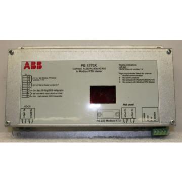 ABB PE 1376X 08136-1 AC80/AC800/AC450 Modbus RTU Master  **XLNT**  ABB DDCS