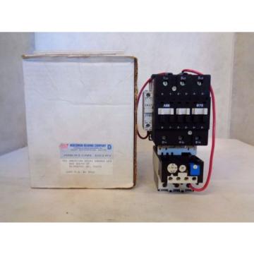 NEW ABB BN75S-1C MOTOR STARTER 3 POLE SIZE 3 120 V