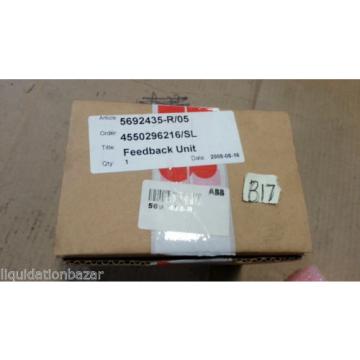 NIB ABB 5692435-R or 5692435R  FEEDBACK UNIT