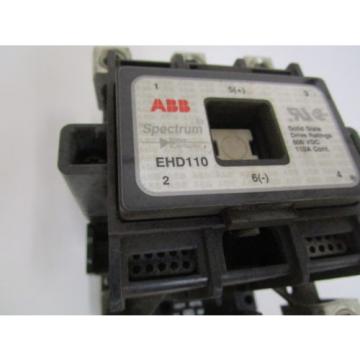 ABB CONTACTOR EHD110 *NEW NO BOX*