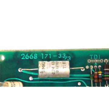 ABB 2668-171-33/3 PC BOARD 2668171333