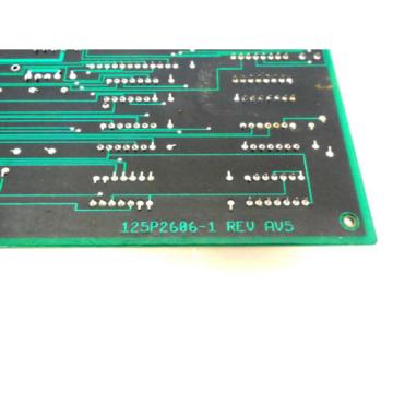 ABB GENERIC 125P2606-1  I/O BOARD 125P26061