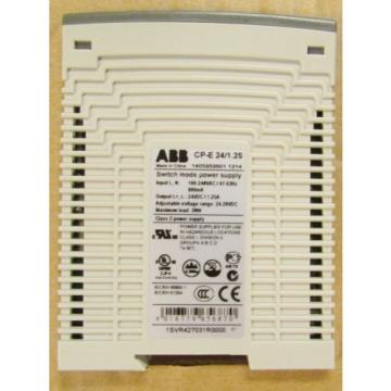 ABB CP-E/1.25 Switching Mode Power Supply 1SVR427031R0000 CP E 24 1.25