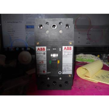 new ABB 30A 3 Pole Circuit Breaker ESB 43030L