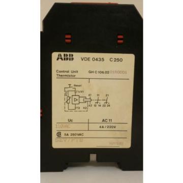 ABB CONTROL UNIT THERMISTOR C106.02