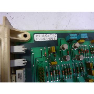 ABB YYT-102G Servo Controller Board  USED