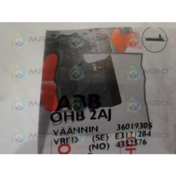 ABB OHB 2AJ SELECTOR HANDLE *NEW IN FACTORY BAG*