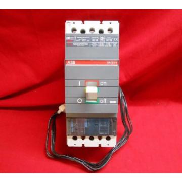 ABB S4H100BW CIRCUIT BREAKER 100AMP, 3-POLE, 600VAC W/ AUX SWITCH AND SHUNT TRIP