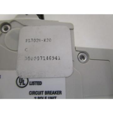 ABB PL702U-K20 PLUG IN CIRCUIT BREAKER 20AMP *NEW NO BOX*