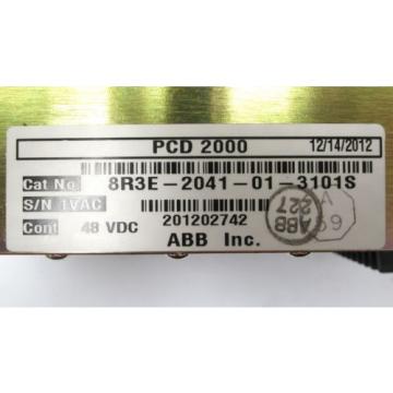 ABB PCD 2000 Recloser Power Control Device 8R3E-2041-01-3101S Spanish Version