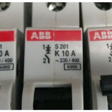 10A, 1POLE, CIRCUIT BREAKER, ABB (LOT 4)